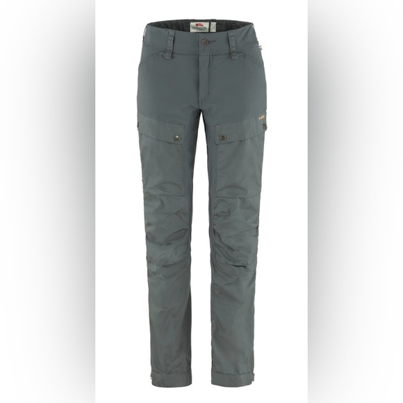 Fjallraven Pants - Fjällräven Women’s Keb Curved Trouser Size 38EU/6 US Basalt
